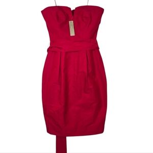 J. Crew  cotton and silk balloon tube sweetheart mini dress BNWT